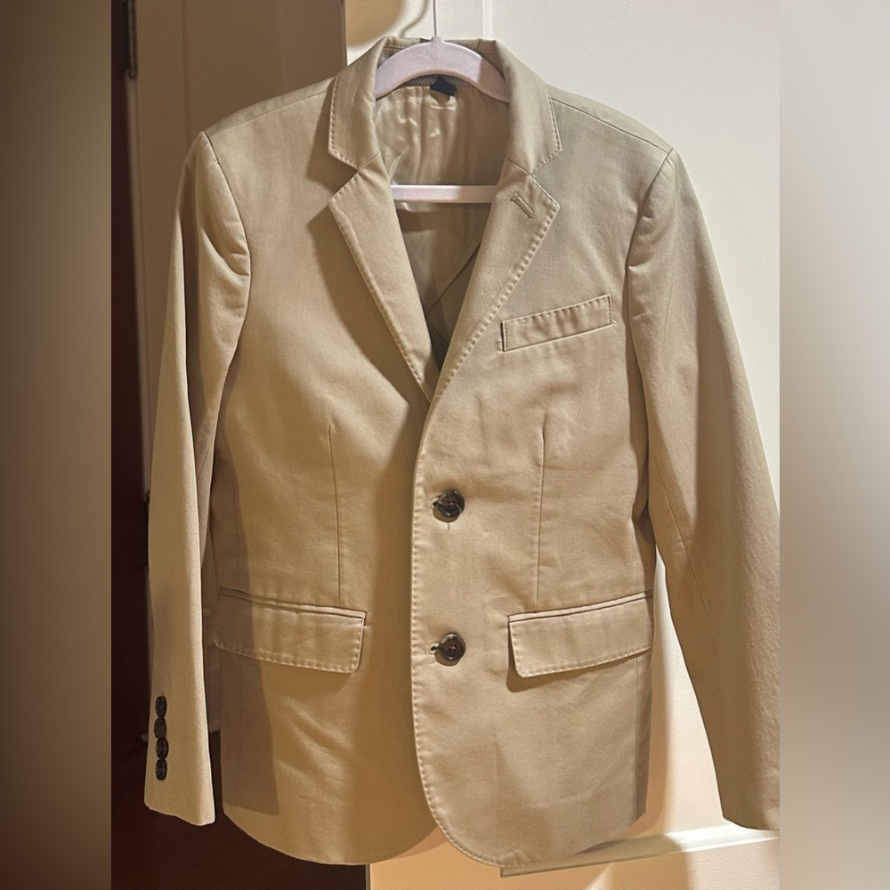 Crewcuts Ludlow Beige Blazer 10